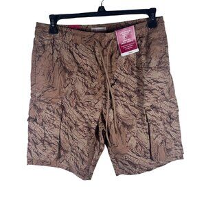 Levi Strauss Signature Comfort Cargo Shorts Men's Size Medium Woodsmoke Camo NEW